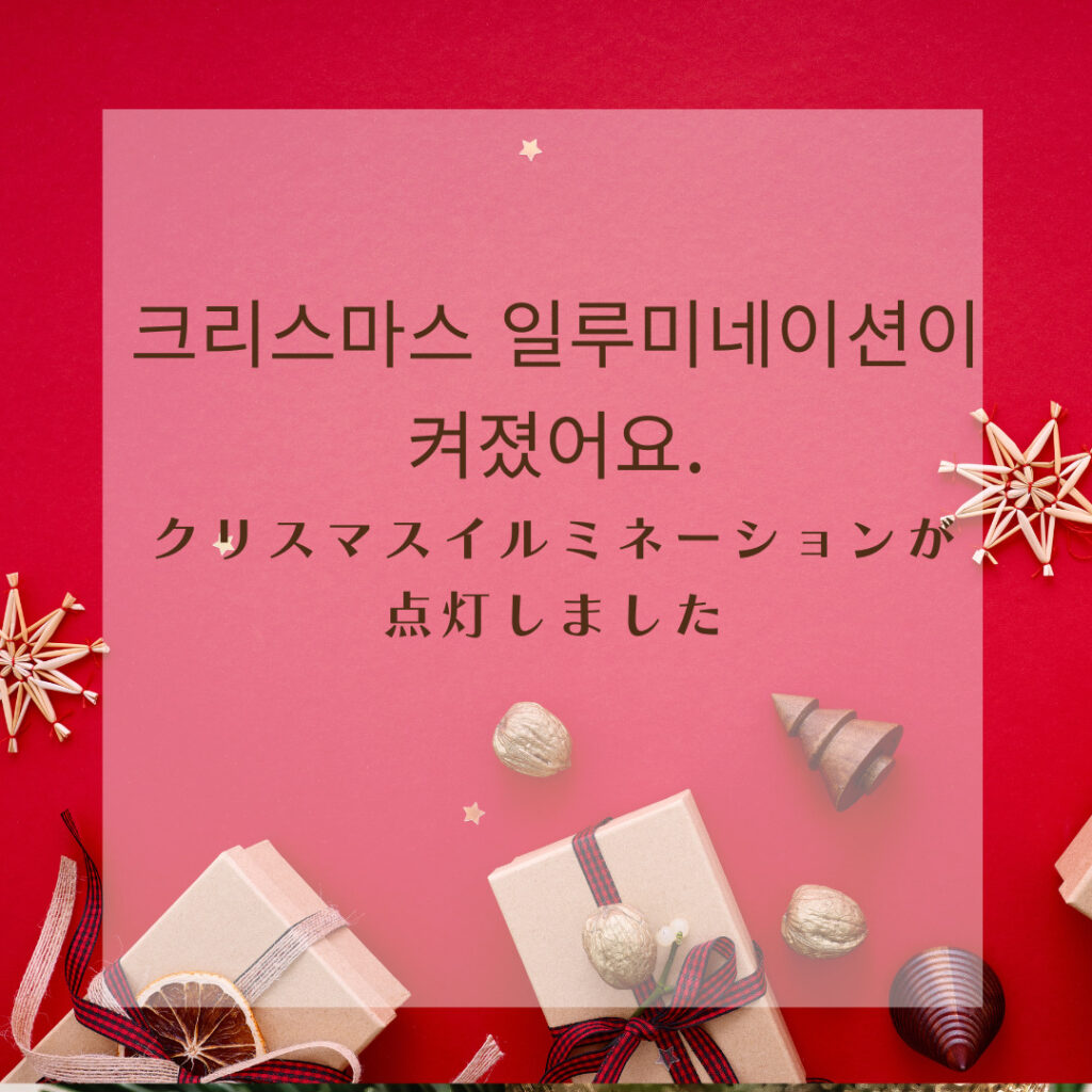 韓国の祝日】韓国のクリスマスを体験してみよう！ | mingo